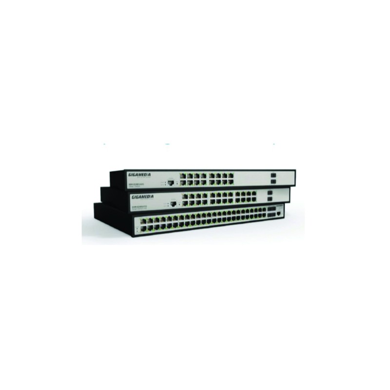 SMART SWITCH MANAGEABLE L2 - 8 PORTS GIGABIT POE + 2 PORTS S