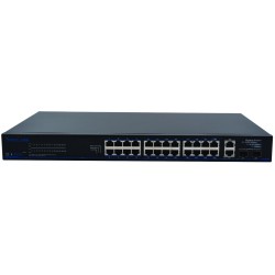 SWITCH 24P 1GBPS 390W POE + 2SFP + 2 UPLINK 1G. FONCTION CCT