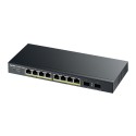 SWITCH 8 PORTS Gbps POE+ 70W+2 SFP