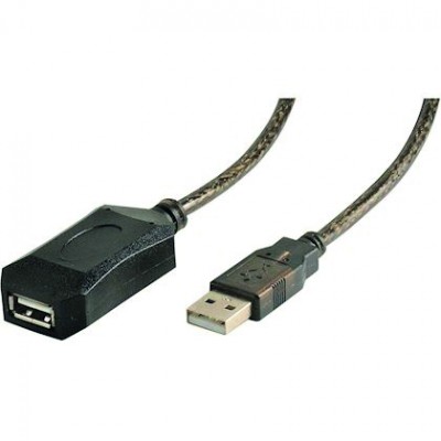 RALLONGE USB 2.0 AMPLIFIEE - 5m - FRANCOFA EURODIS