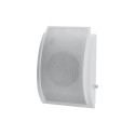 ENCEINTE MURALE COURBE 2 VOIES ABS BLANC 10/5/2.5W / 100V