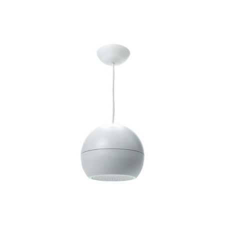 ENCEINTE SPHERIQUE ABS BLANC 16/8/4 WATTS / 100 VOLTS