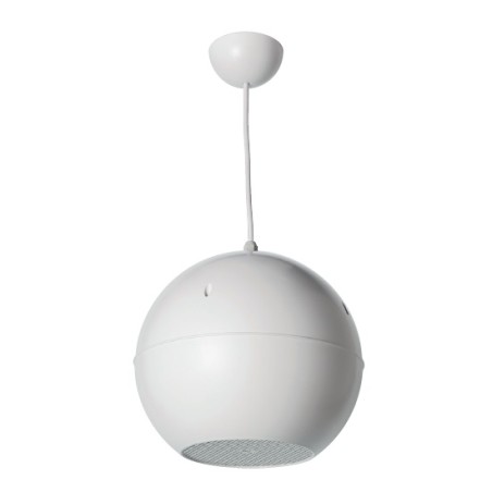 ENCEINTE SPHERIQUE BLANCHE 8 OHMS /20W - 20/10/5W / 100V
