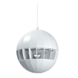 ENCEINTE SPHERIQUE OMNIDIRECTIONNEL BLANCHE 20/10/5W /100V