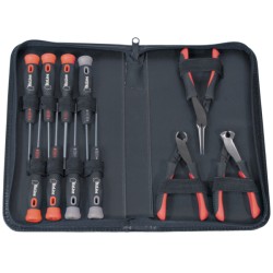 COFFRET OUTILLAGE ELECTRONIQUE 8 TOURNEVIS 3 PINCES