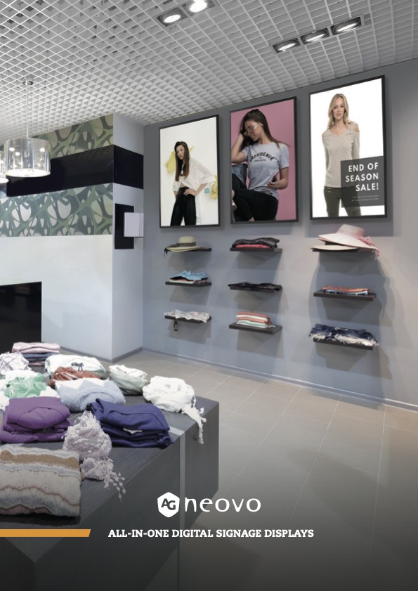 Brochure AG Neovo – Digital Signage