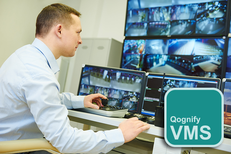 Qognify VMS possède des avantages clés dans la gestion vidéo pour un exploitant ou pour un opérateur