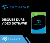 Seagate propose sa gamme de disques durs video Skyhawk