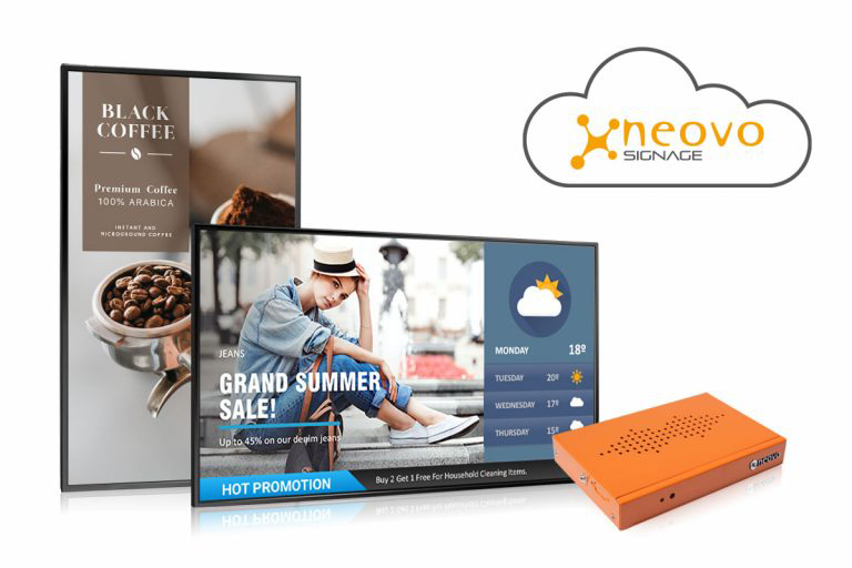 Solution cloud NeovoSignage