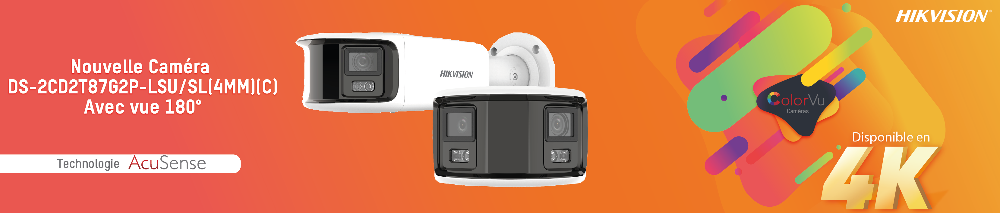 Nouvelle caméras HIKVISON technologie AcuSense